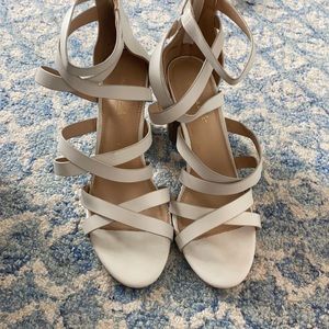 Strappy Wedged Heels